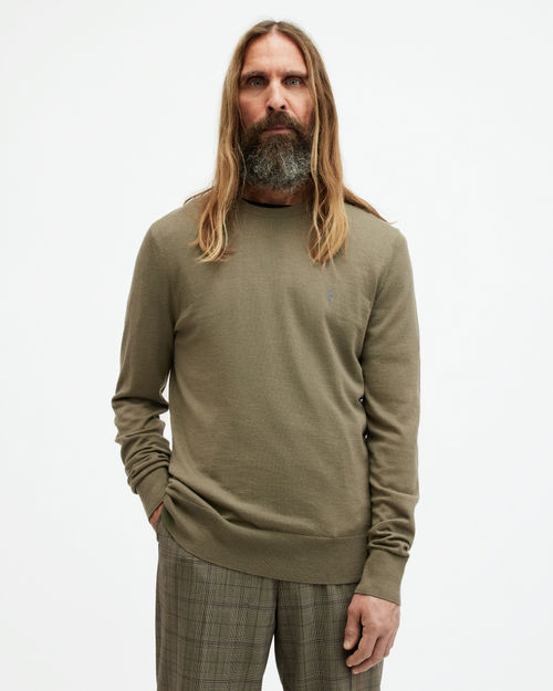 Allsaints Mode Merino Crew...