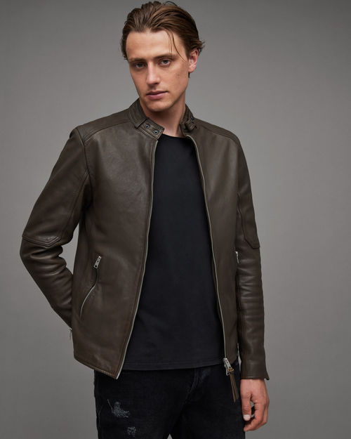 Allsaints Cora Leather Snap...