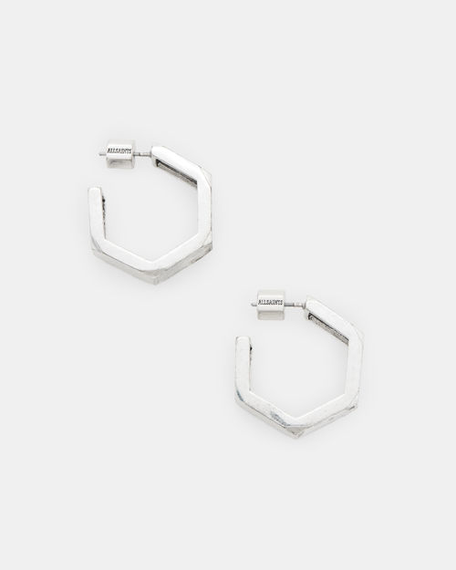 Allsaints Alex Hexagon Hoop...