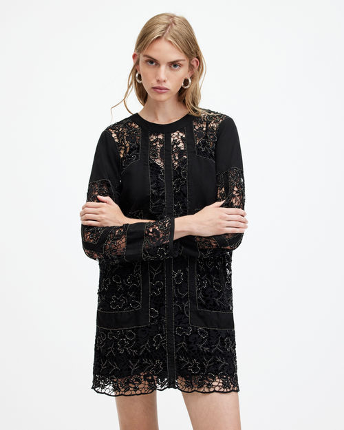 AllSaints Noush Embellished...