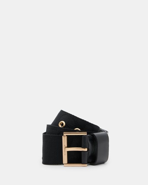 Allsaints As Webbing Logo Belt