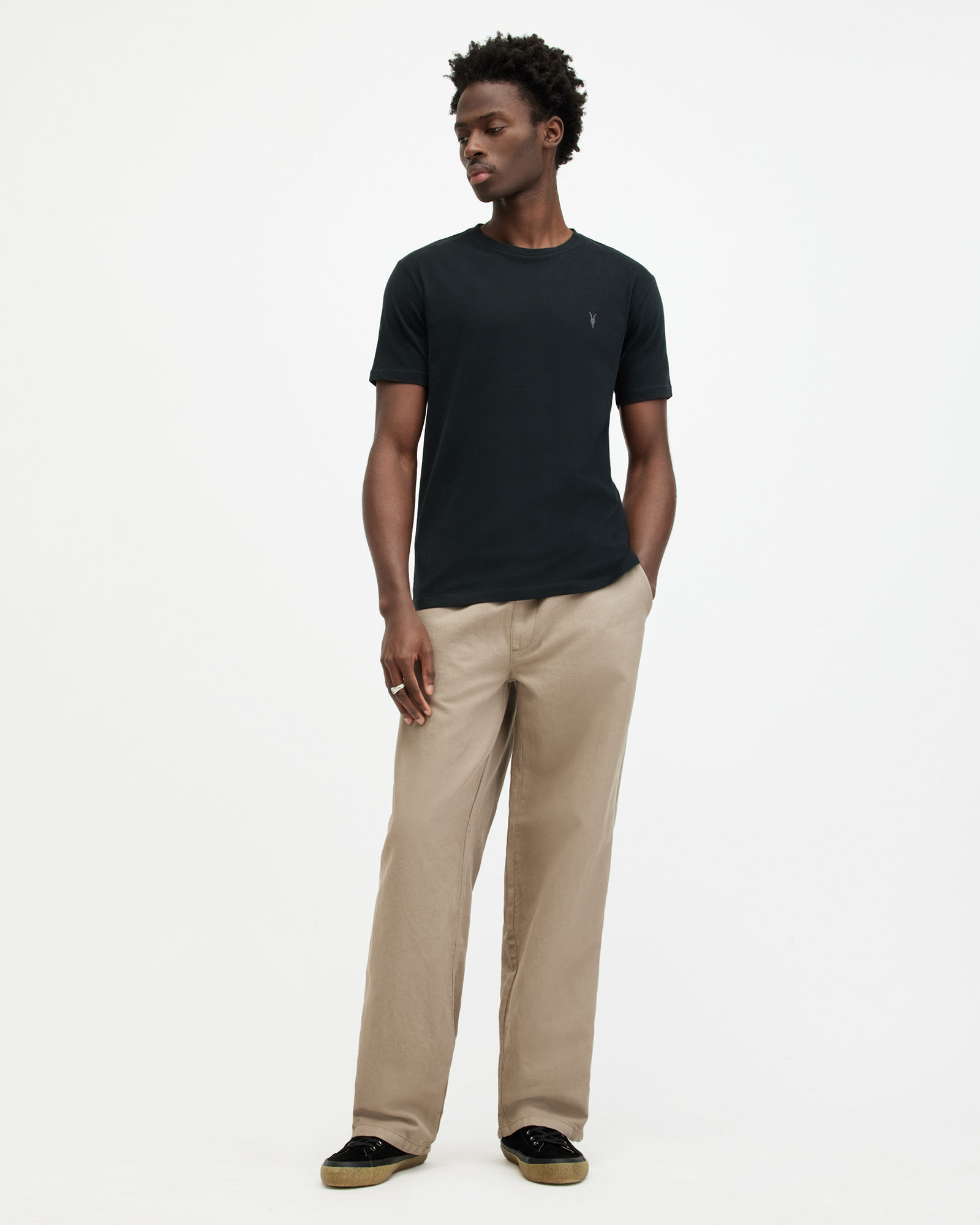 AllSaints Brace Tonic Crew T-Shirt | Compare | One New Change