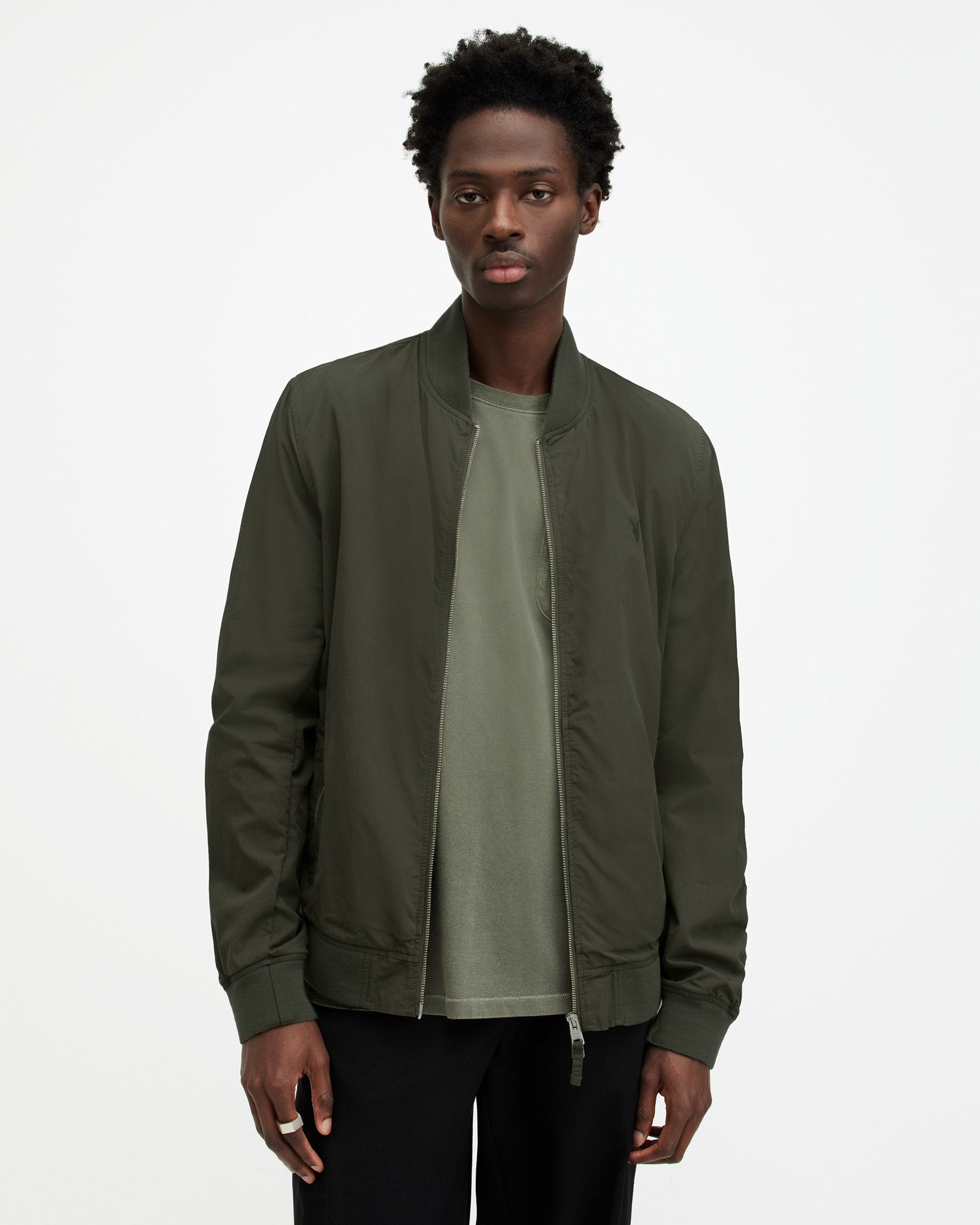 AllSaints Withrow Ramskull Bomber Jacket | £132.30 | One New Change