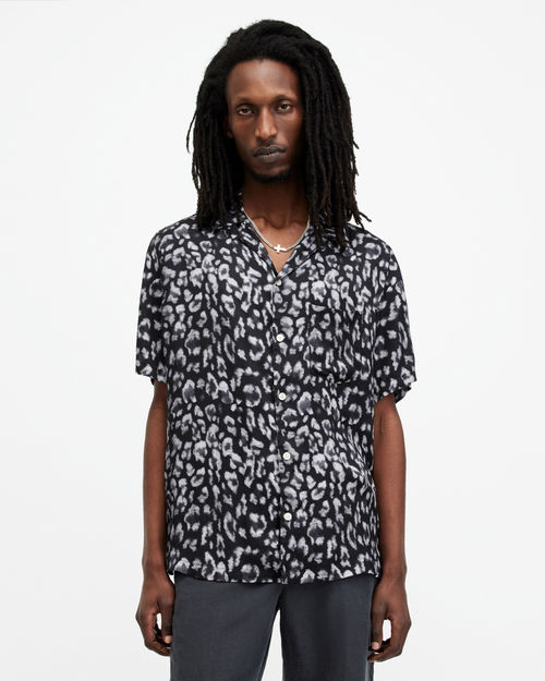 AllSaints Leopaz Animal Print...