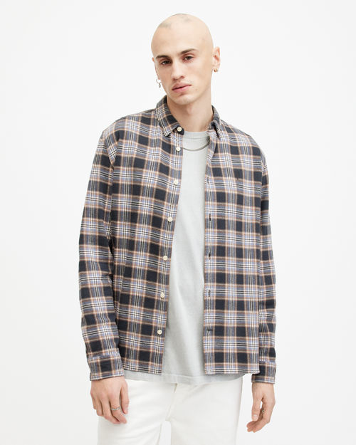 Allsaints Ventana Checked...