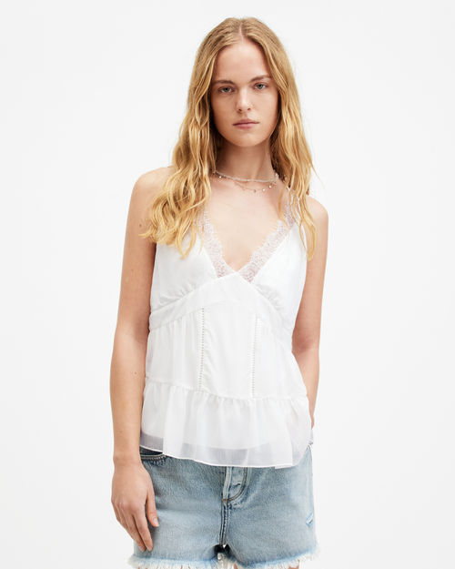 AllSaints Rowen Lace Trim...