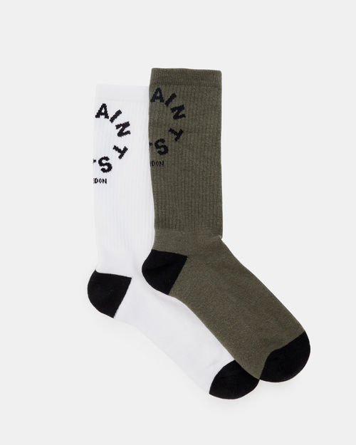 AllSaints Tierra Logo Socks 2...