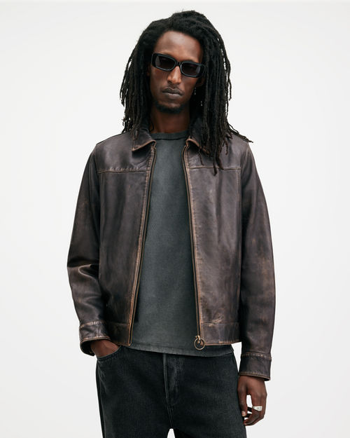 Allsaints Alkan Zip Up Two...