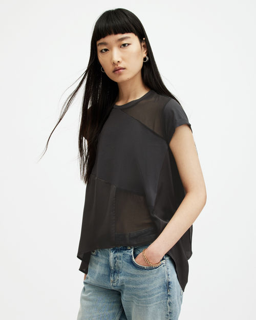 AllSaints Zala Panelled...