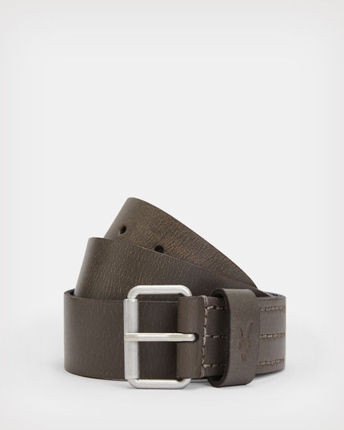 John Lewis 35mm Reversible Leather Belt, Black/Brown at John Lewis &  Partners