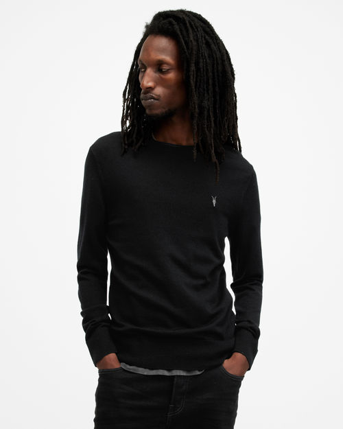 Allsaints Mode Merino Crew...