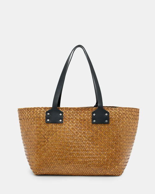 AllSaints Mosley Straw Tote...