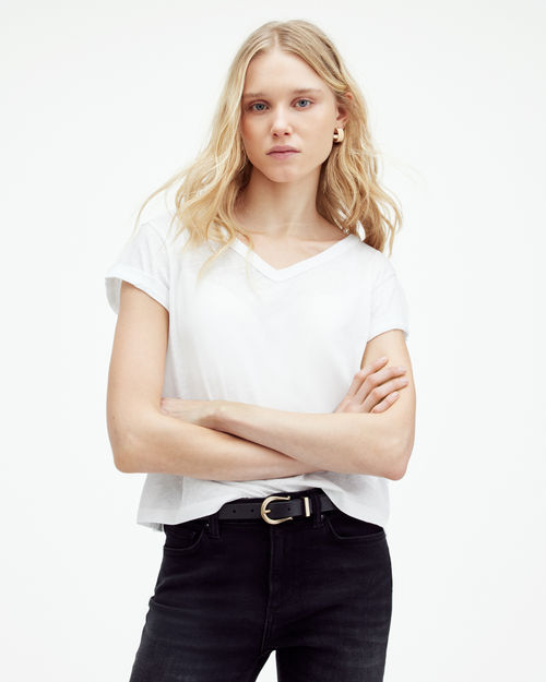 AllSaints Anna V-Neck Short...