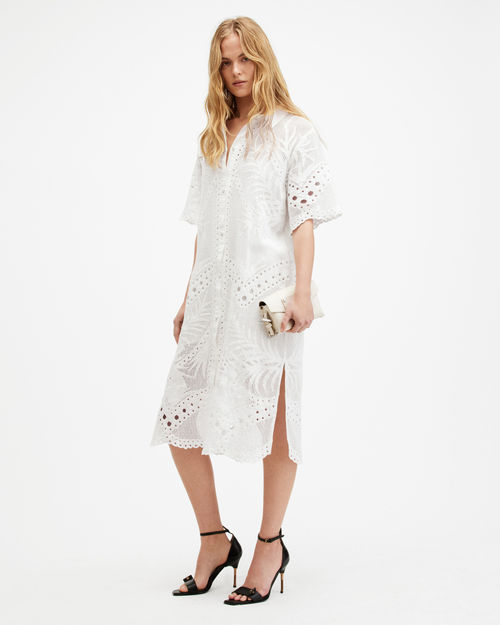 AllSaints Meria Broderie Midi...