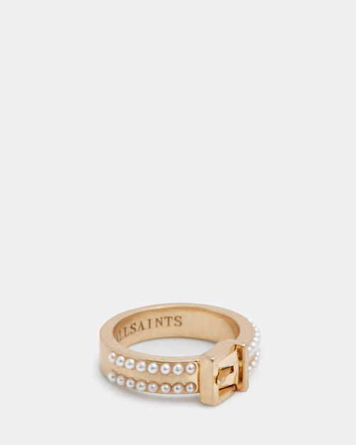 AllSaints Brea Beaded Buckle...