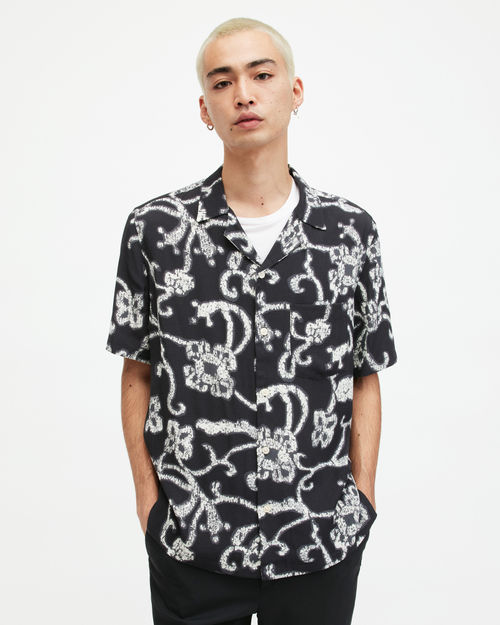 Zowie Paisley Print Relaxed Fit Shirt