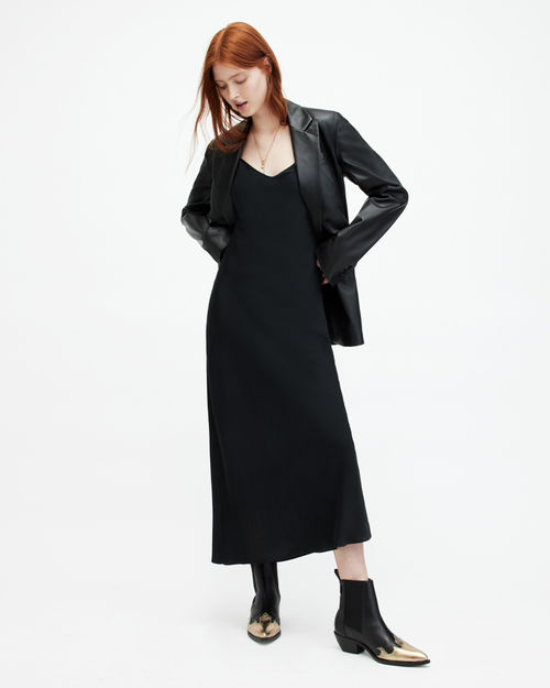 Allsaints Bryony V-neck Midi...