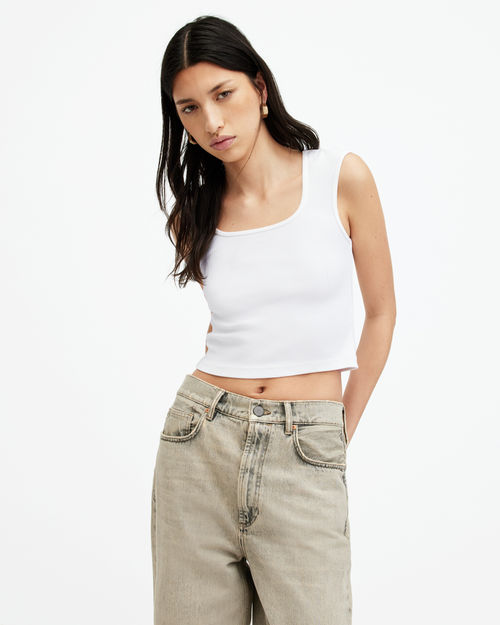 AllSaints Tamie Ribbed Slim...