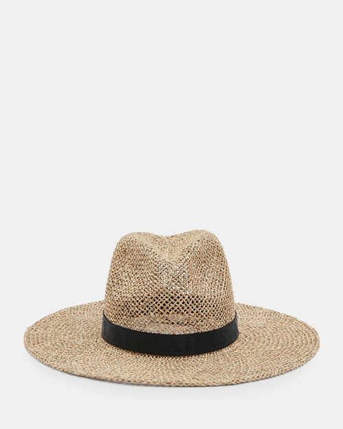 Allsaints Suvi Straw Fedora...