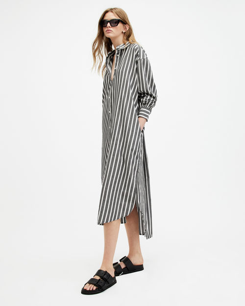 AllSaints Ani Striped Maxi...