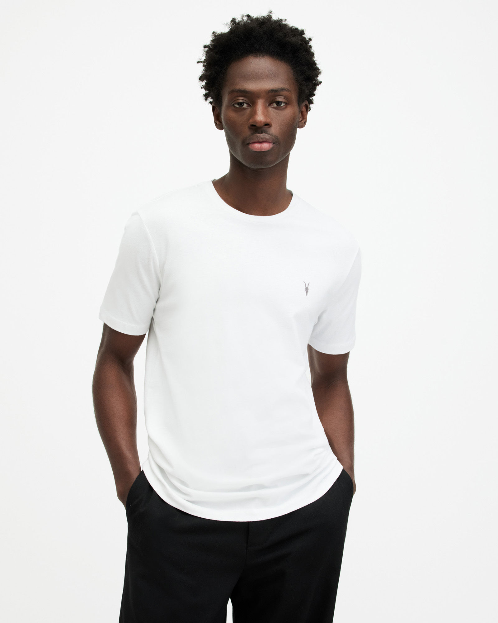 ALLSAINTS BRACE TONIC CREW | ヘヴィーウェイトTシャツ-