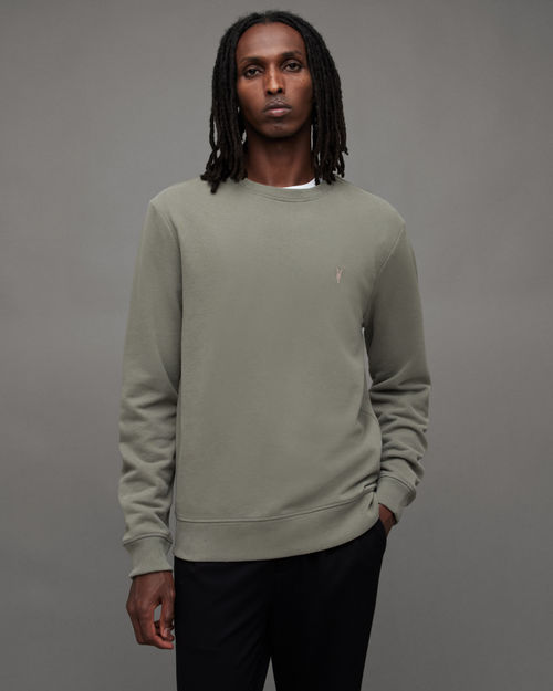 AllSaints Raven Contrast Crew...