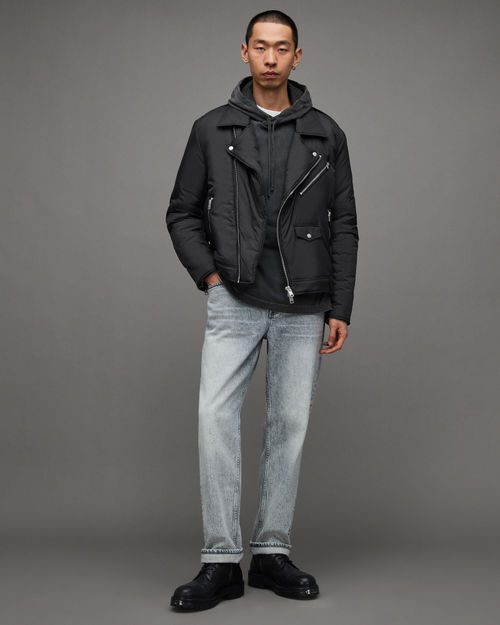 AllSaints Miller Wadded Zip...