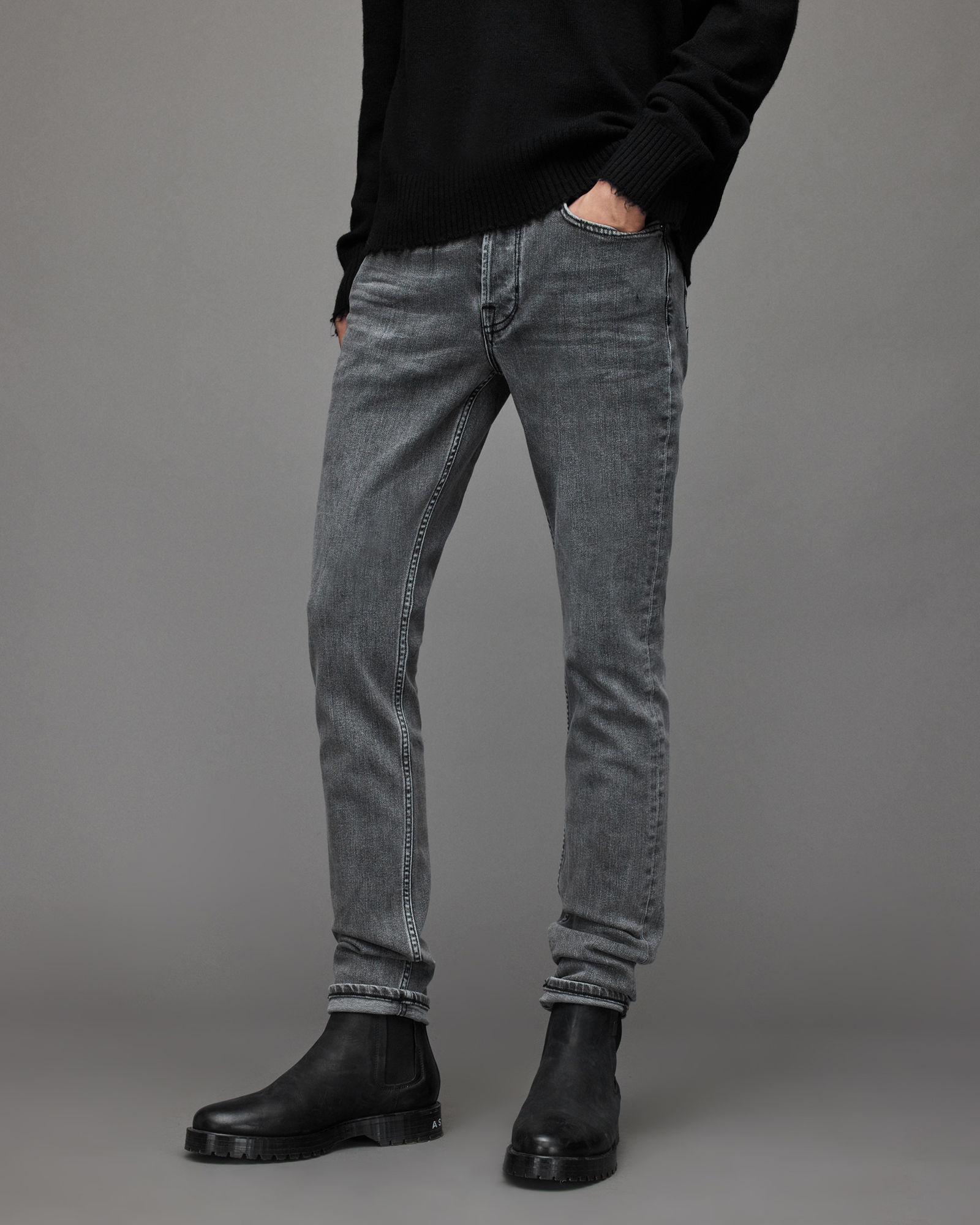 AllSaints Rex Slim Jeans | £47.20 | One New Change