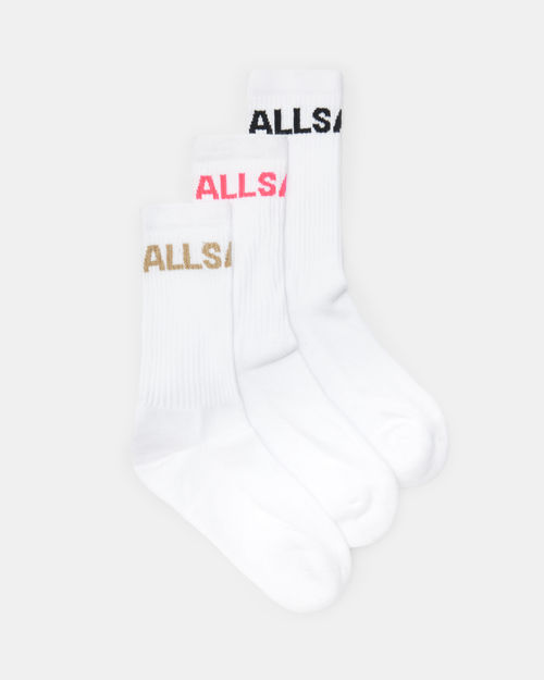 AllSaints Jae Logo Socks 3...