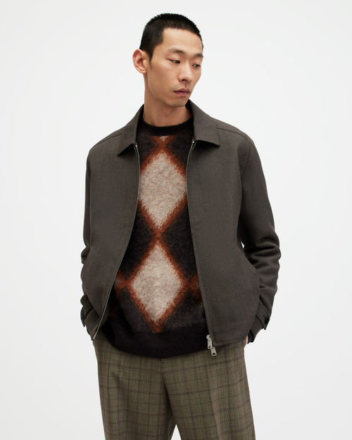 AllSaints Howl Wool Blend...