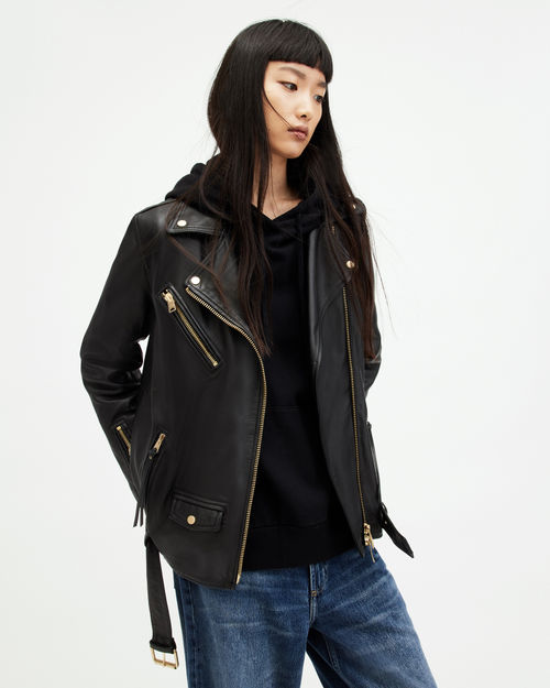 AllSaints Billie Leather...