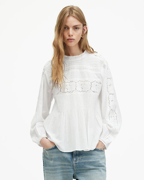 AllSaints Elaia Embroidered...