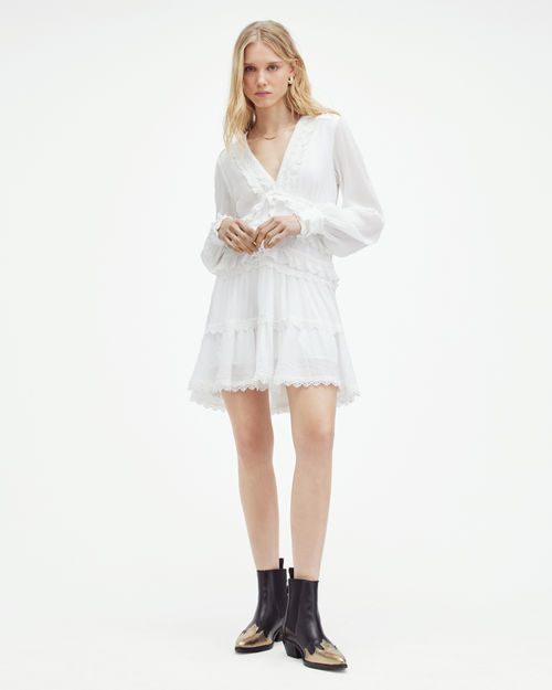 AllSaints Zora Ruffle Mini...