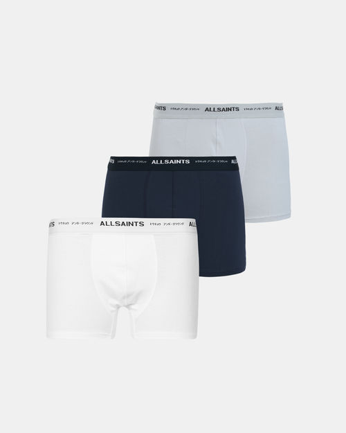 AllSaints Underground Logo Boxers 3 Pack