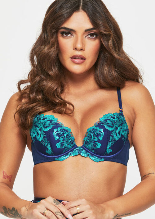 The Hero Underwired Plunge Bra by Ann Summers