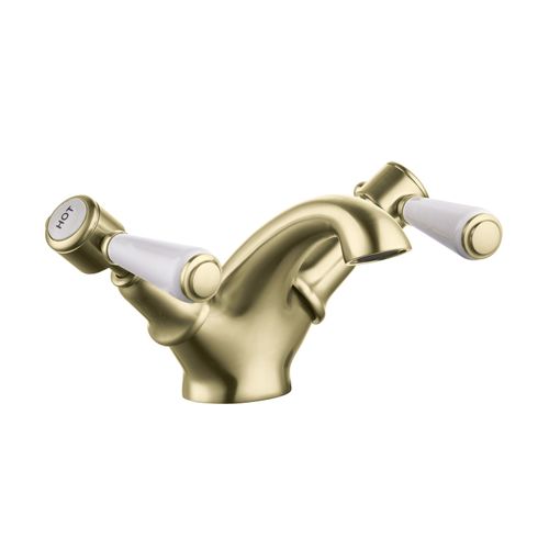 Gold Basin Mixer Tap - Helston