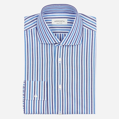 Hemd  streifen  marineblau...