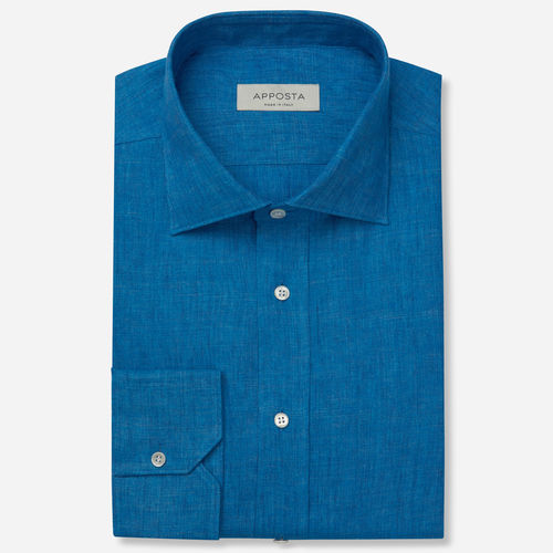 Hemd einfarbig marineblau...