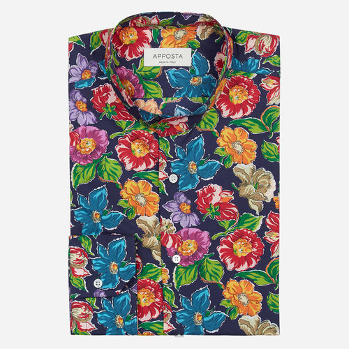 Hemd blumenmuster multi...