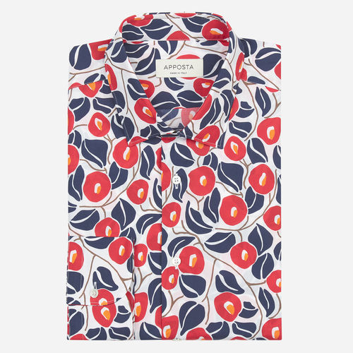 Hemd  blumenmuster  multi...