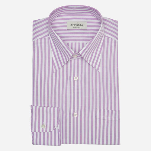 Hemd streifen violett...