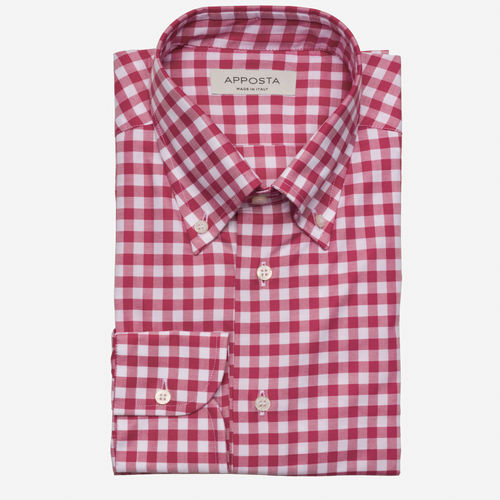 Hemd karos gingham rot...