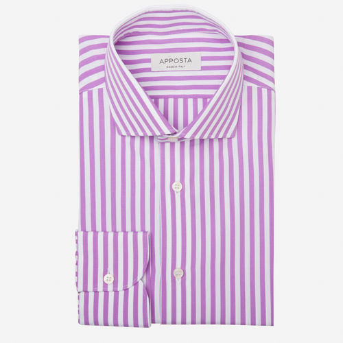 Hemd streifen violett...