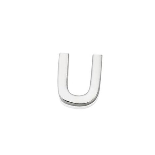 Storie Silver Letter U Charm...