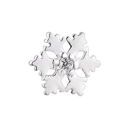 Storie Sparkly Snowflake Charm