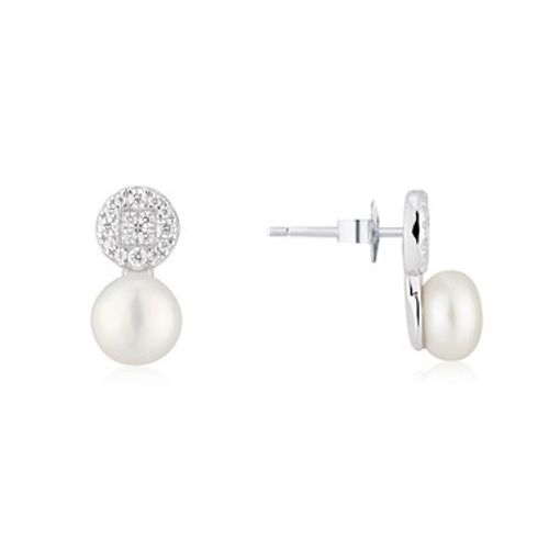 Argento Sparkling Pearl Stud...