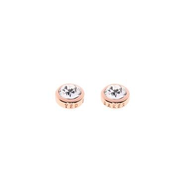 ted baker rose gold studs