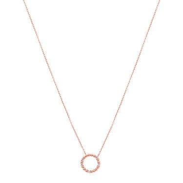 Argento Rose Gold Crystal Print Lariat 