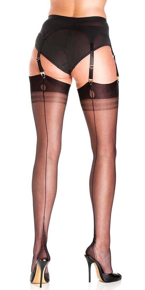 Nylons Harmony Outline Schwarz
