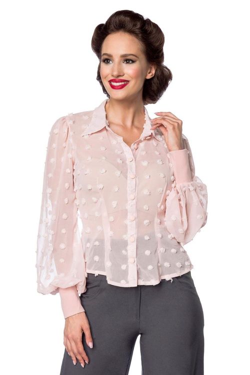 Vintage Bluse Rosa